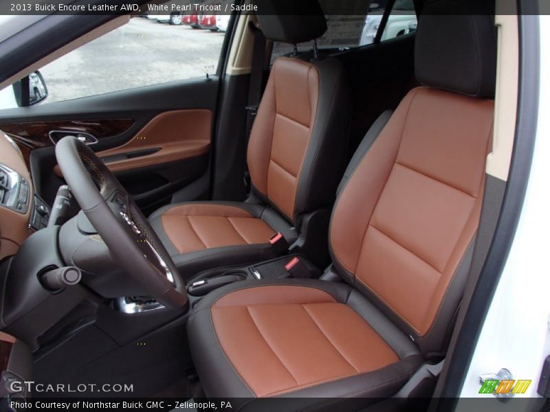 Front Seat of 2013 Encore Leather AWD
