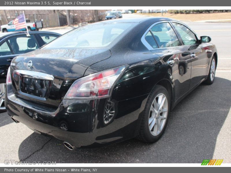 Super Black / Charcoal 2012 Nissan Maxima 3.5 S