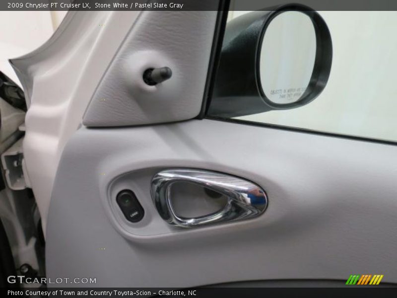 Stone White / Pastel Slate Gray 2009 Chrysler PT Cruiser LX
