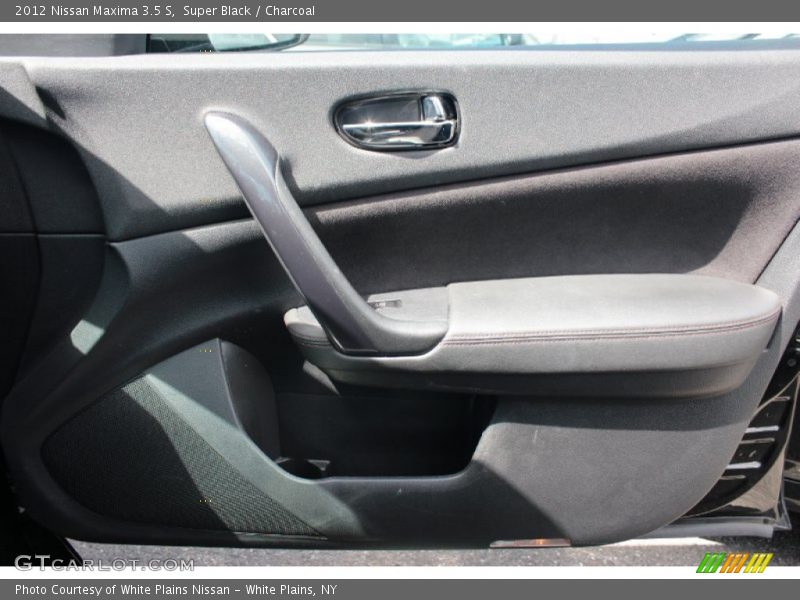 Super Black / Charcoal 2012 Nissan Maxima 3.5 S