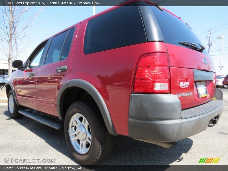 Redfire Metallic / Graphite Grey 2003 Ford Explorer XLS