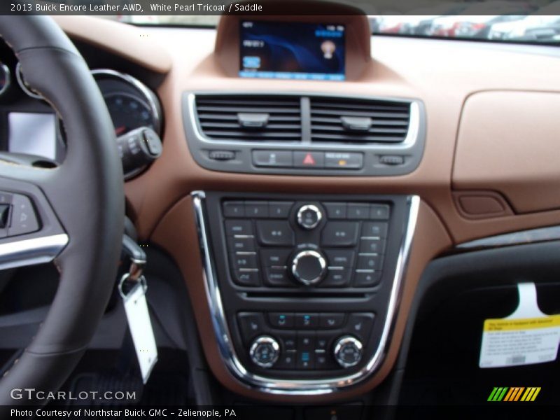 White Pearl Tricoat / Saddle 2013 Buick Encore Leather AWD