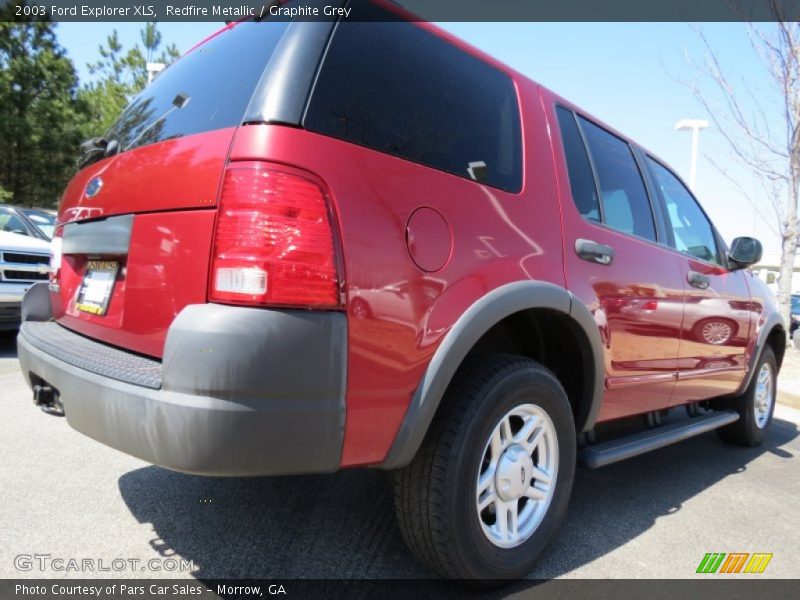 Redfire Metallic / Graphite Grey 2003 Ford Explorer XLS