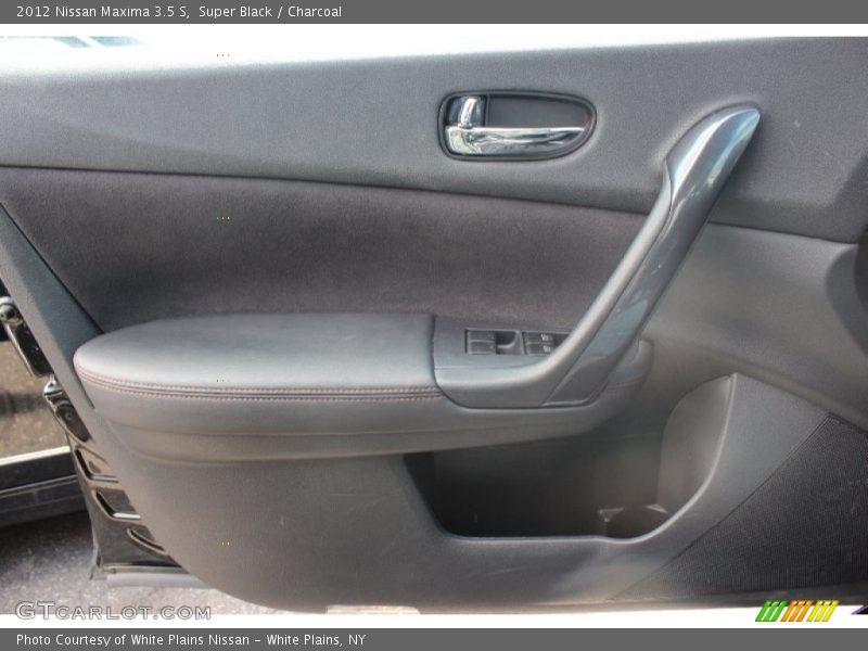 Super Black / Charcoal 2012 Nissan Maxima 3.5 S