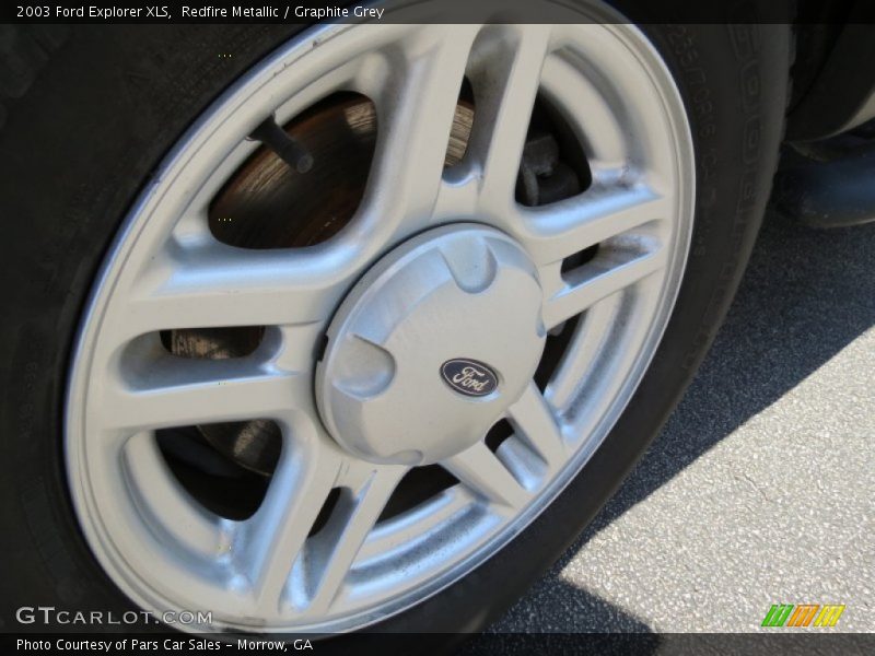 Redfire Metallic / Graphite Grey 2003 Ford Explorer XLS