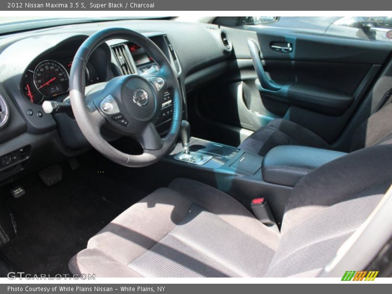Super Black / Charcoal 2012 Nissan Maxima 3.5 S