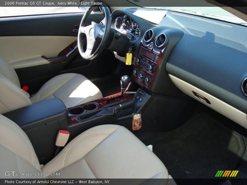 Ivory White / Light Taupe 2006 Pontiac G6 GT Coupe