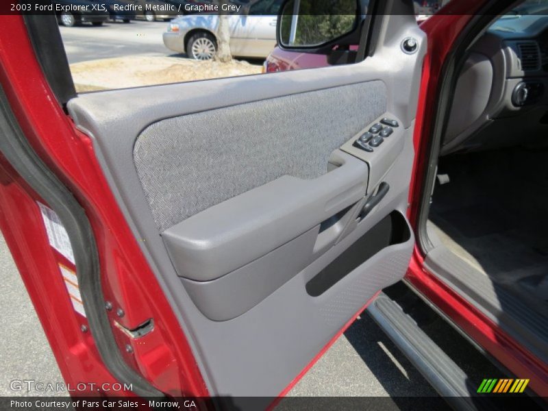 Redfire Metallic / Graphite Grey 2003 Ford Explorer XLS