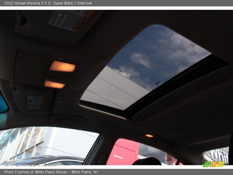 Super Black / Charcoal 2012 Nissan Maxima 3.5 S