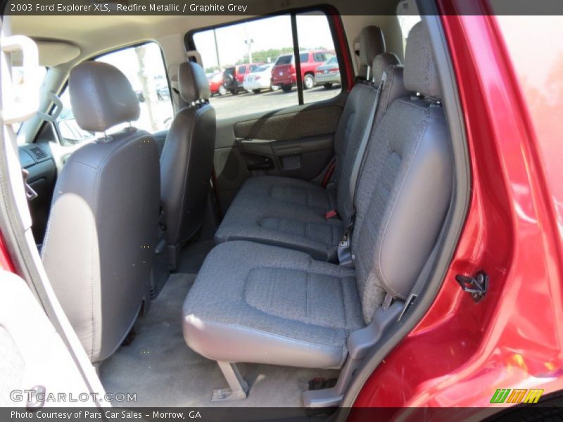 Redfire Metallic / Graphite Grey 2003 Ford Explorer XLS