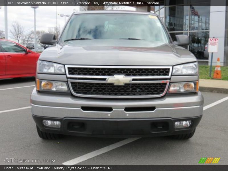 Graystone Metallic / Dark Charcoal 2007 Chevrolet Silverado 1500 Classic LT Extended Cab