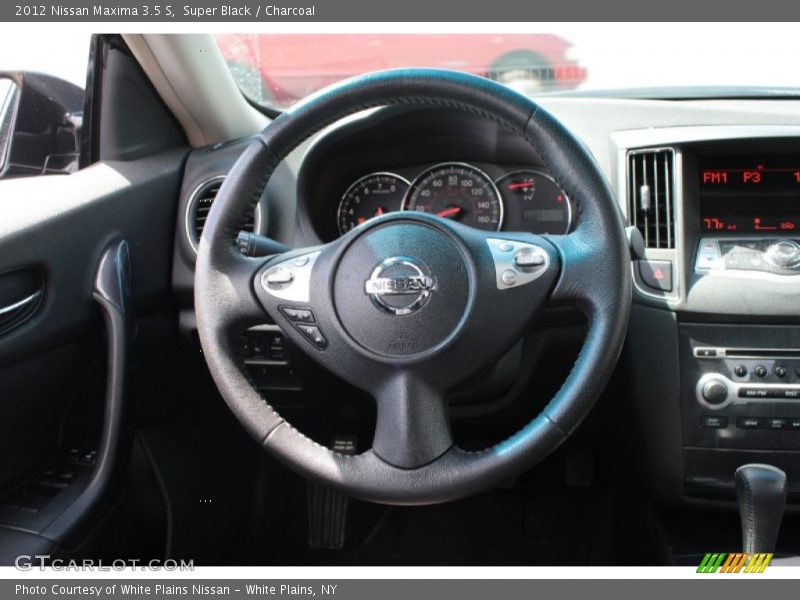 Super Black / Charcoal 2012 Nissan Maxima 3.5 S