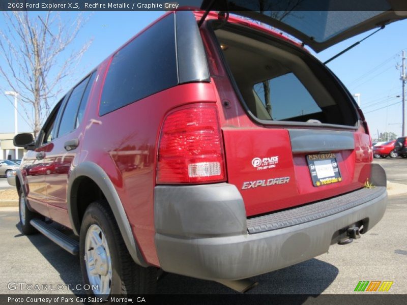 Redfire Metallic / Graphite Grey 2003 Ford Explorer XLS