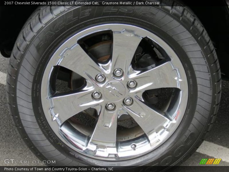 Graystone Metallic / Dark Charcoal 2007 Chevrolet Silverado 1500 Classic LT Extended Cab