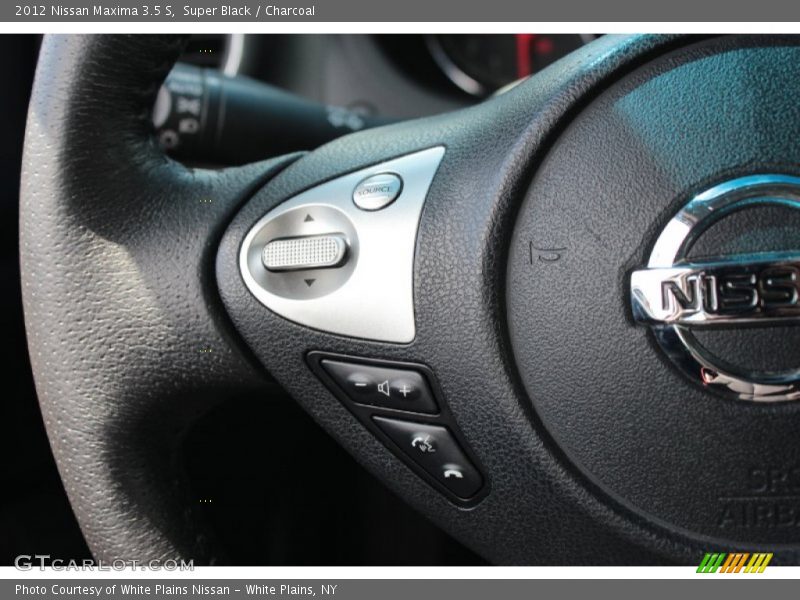 Super Black / Charcoal 2012 Nissan Maxima 3.5 S