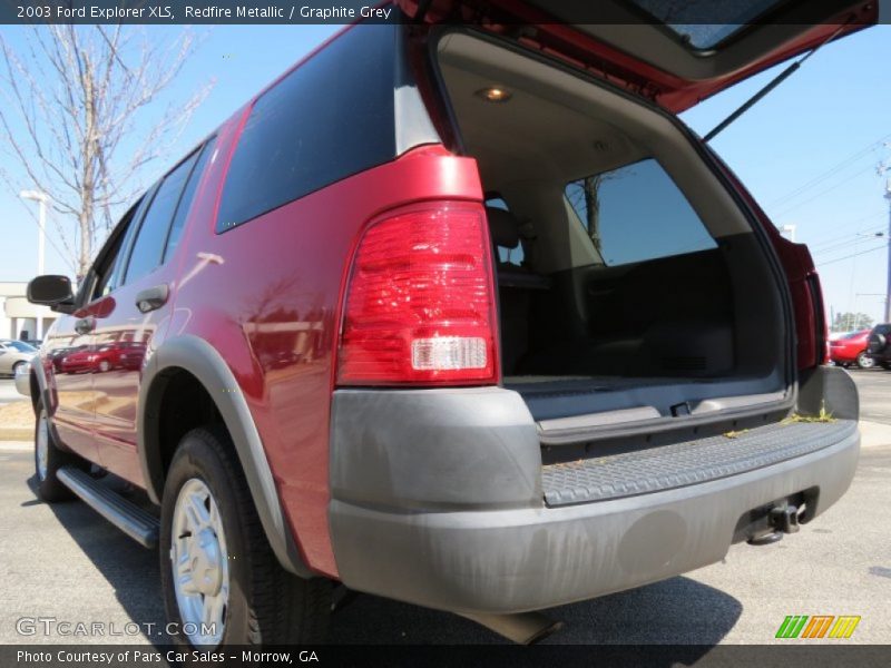 Redfire Metallic / Graphite Grey 2003 Ford Explorer XLS