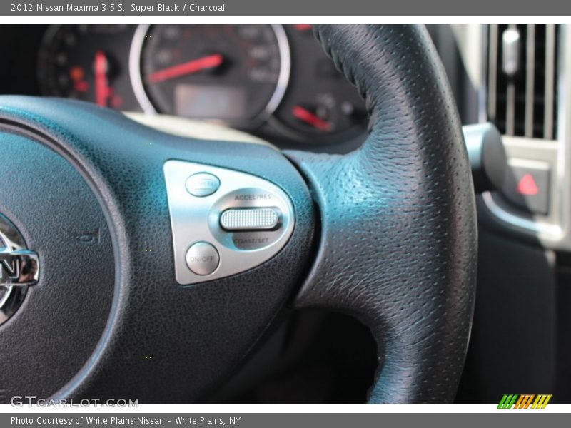 Super Black / Charcoal 2012 Nissan Maxima 3.5 S