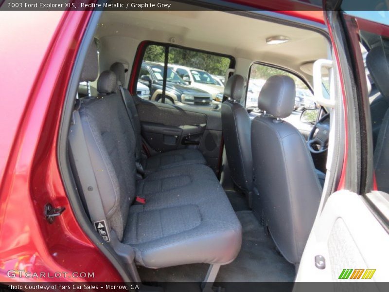 Redfire Metallic / Graphite Grey 2003 Ford Explorer XLS