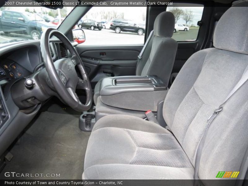 Graystone Metallic / Dark Charcoal 2007 Chevrolet Silverado 1500 Classic LT Extended Cab