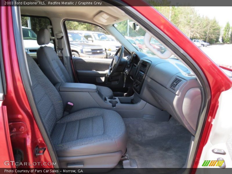 Redfire Metallic / Graphite Grey 2003 Ford Explorer XLS