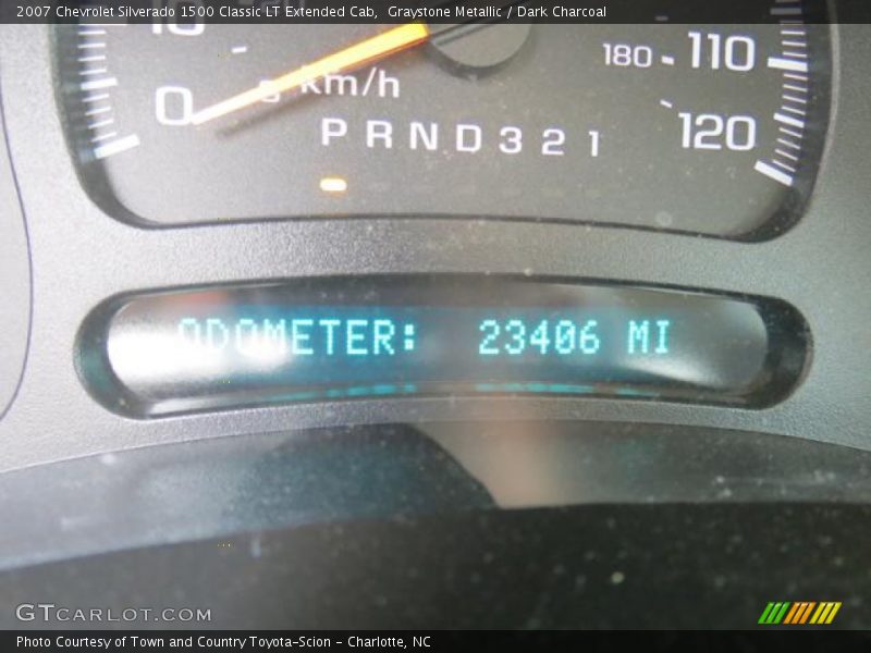 Graystone Metallic / Dark Charcoal 2007 Chevrolet Silverado 1500 Classic LT Extended Cab