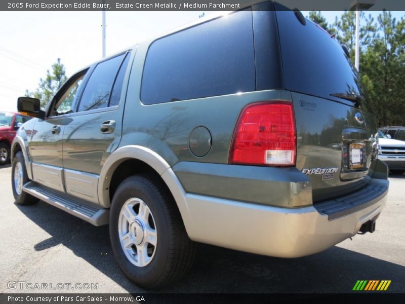 Estate Green Metallic / Medium Parchment 2005 Ford Expedition Eddie Bauer