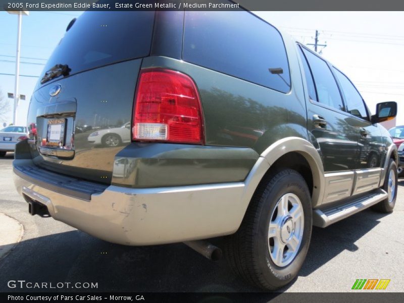 Estate Green Metallic / Medium Parchment 2005 Ford Expedition Eddie Bauer