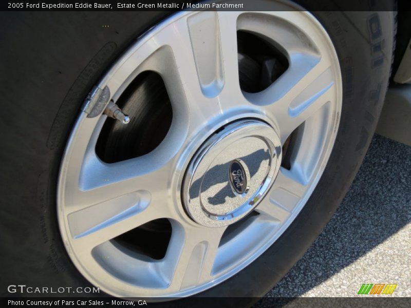 Estate Green Metallic / Medium Parchment 2005 Ford Expedition Eddie Bauer