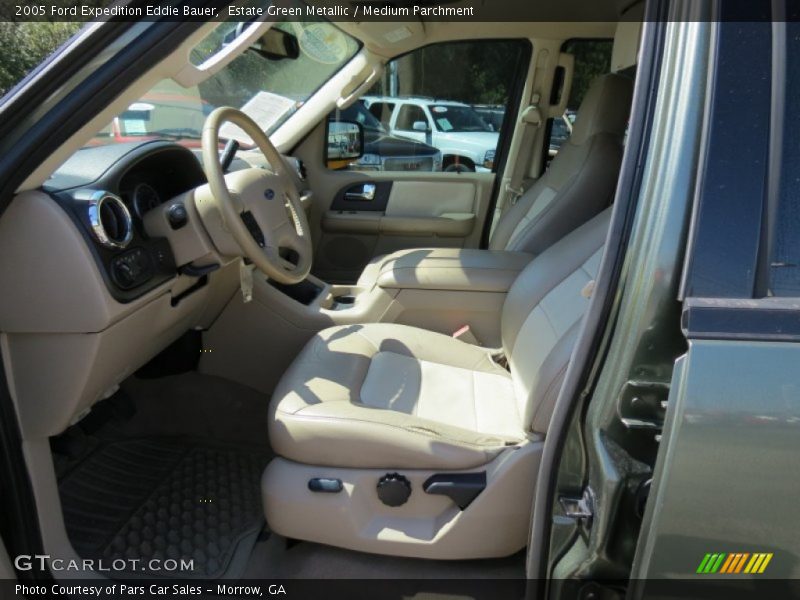 Estate Green Metallic / Medium Parchment 2005 Ford Expedition Eddie Bauer