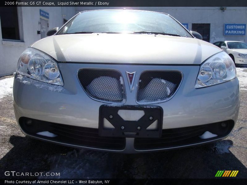 Liquid Silver Metallic / Ebony 2006 Pontiac G6 GT Coupe