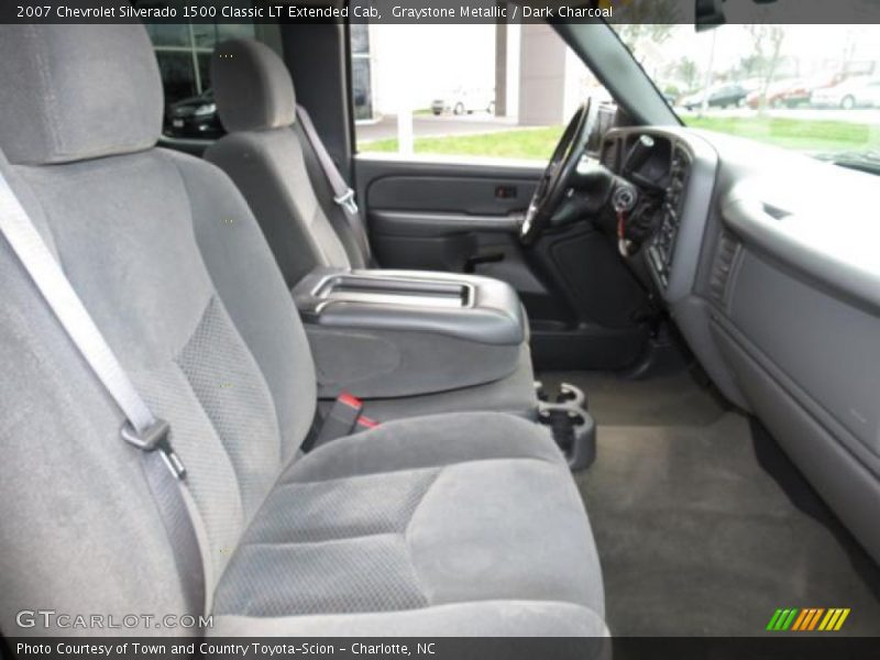 Graystone Metallic / Dark Charcoal 2007 Chevrolet Silverado 1500 Classic LT Extended Cab