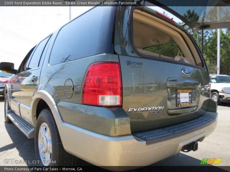 Estate Green Metallic / Medium Parchment 2005 Ford Expedition Eddie Bauer