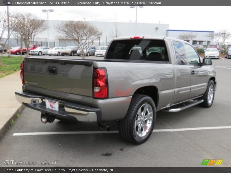Graystone Metallic / Dark Charcoal 2007 Chevrolet Silverado 1500 Classic LT Extended Cab