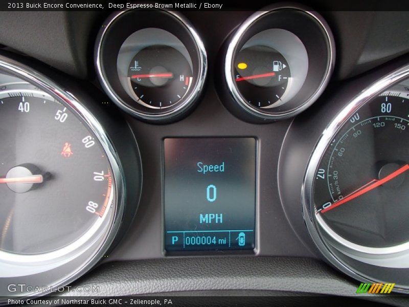 Deep Espresso Brown Metallic / Ebony 2013 Buick Encore Convenience