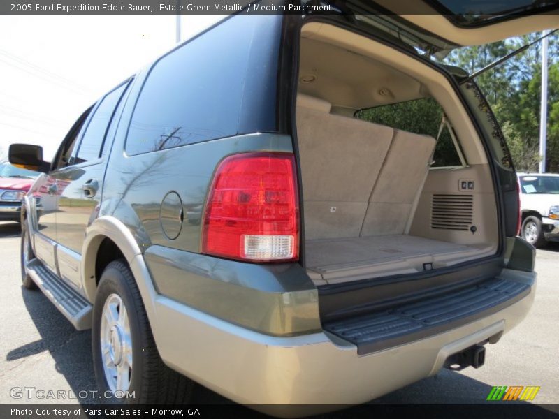 Estate Green Metallic / Medium Parchment 2005 Ford Expedition Eddie Bauer