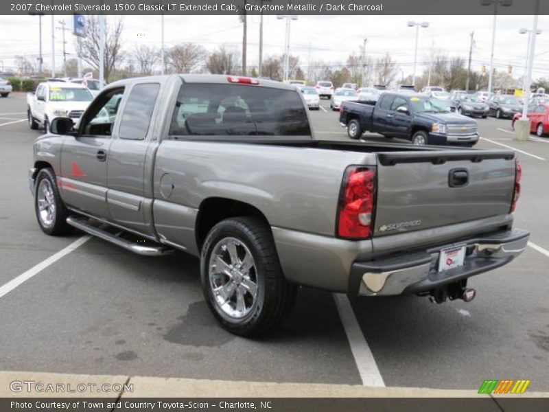 Graystone Metallic / Dark Charcoal 2007 Chevrolet Silverado 1500 Classic LT Extended Cab