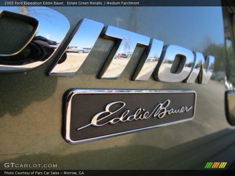Estate Green Metallic / Medium Parchment 2005 Ford Expedition Eddie Bauer