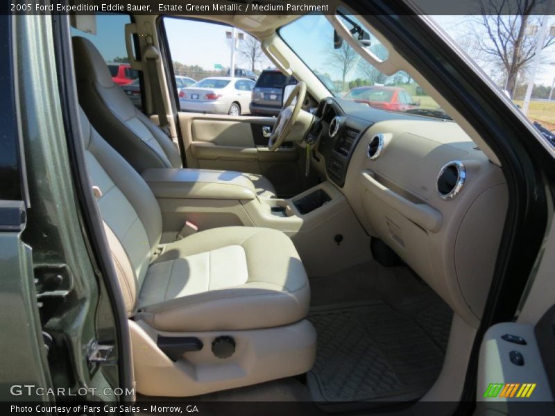 Estate Green Metallic / Medium Parchment 2005 Ford Expedition Eddie Bauer
