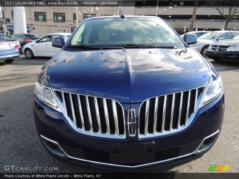 Kona Blue Metallic / Medium Light Stone 2011 Lincoln MKX FWD