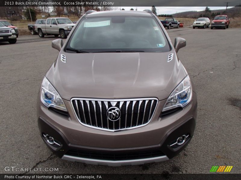 Cocoa Silver Metallic / Ebony 2013 Buick Encore Convenience