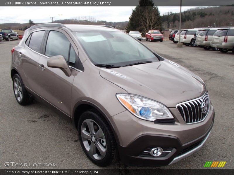 Cocoa Silver Metallic / Ebony 2013 Buick Encore Convenience