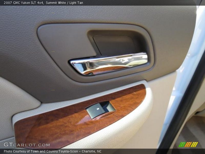 Summit White / Light Tan 2007 GMC Yukon SLT 4x4
