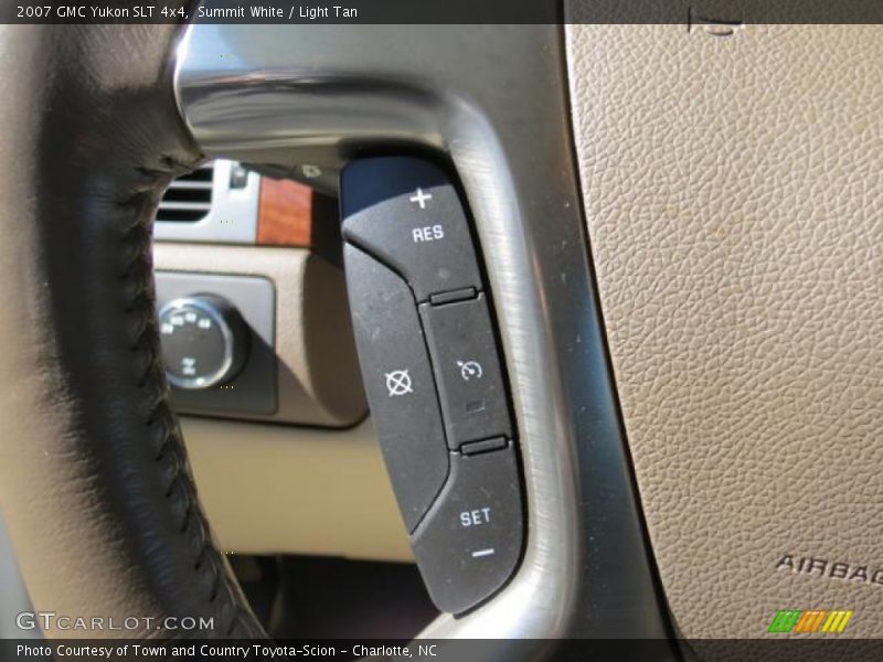 Summit White / Light Tan 2007 GMC Yukon SLT 4x4