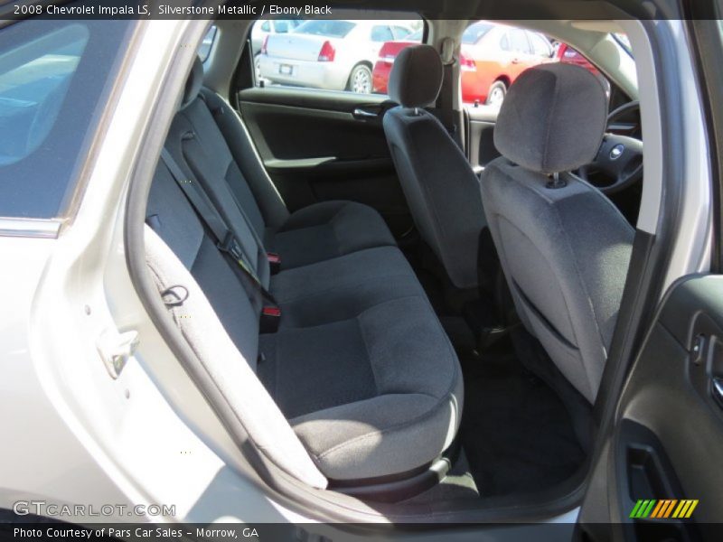 Silverstone Metallic / Ebony Black 2008 Chevrolet Impala LS