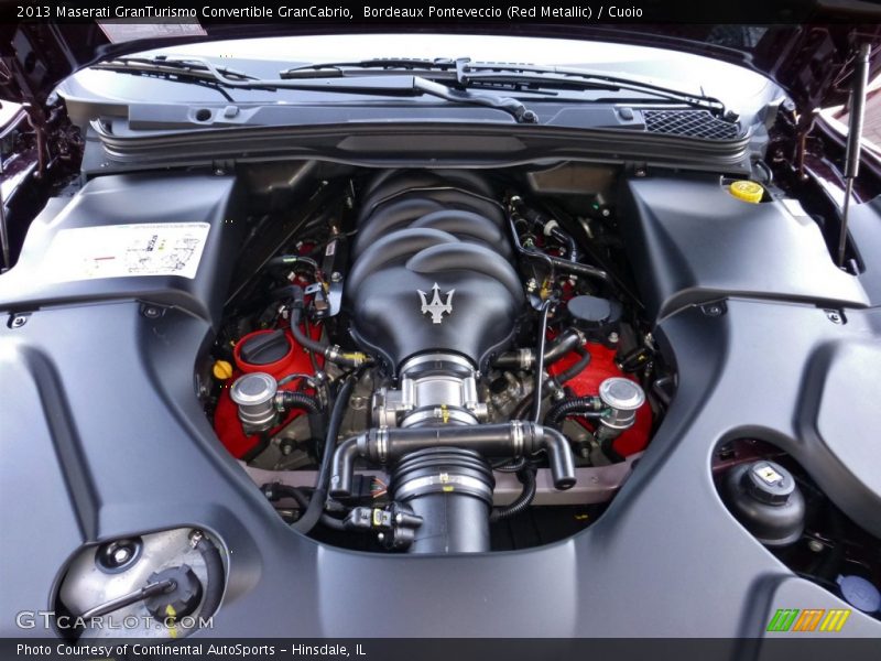  2013 GranTurismo Convertible GranCabrio Engine - 4.7 Liter DOHC 32-Valve VVT V8