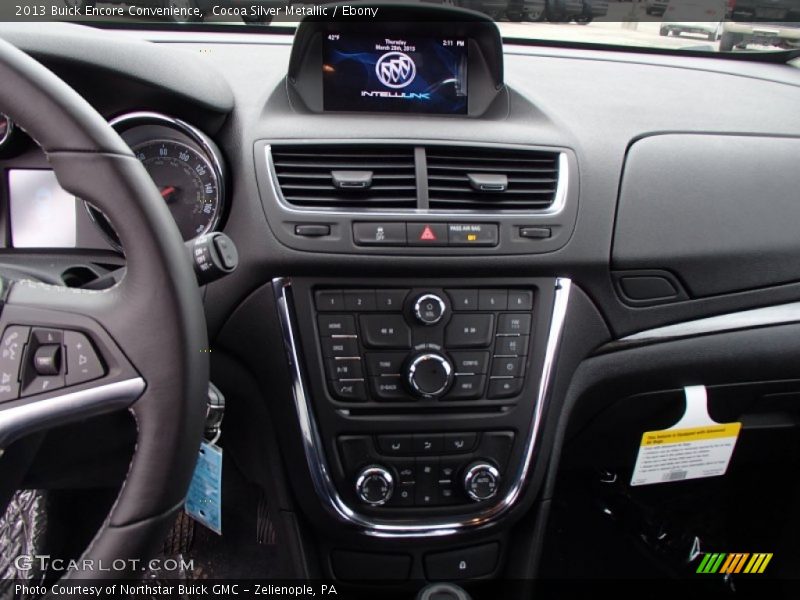 Controls of 2013 Encore Convenience