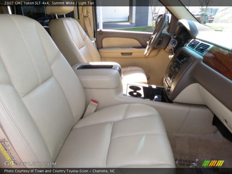 Summit White / Light Tan 2007 GMC Yukon SLT 4x4