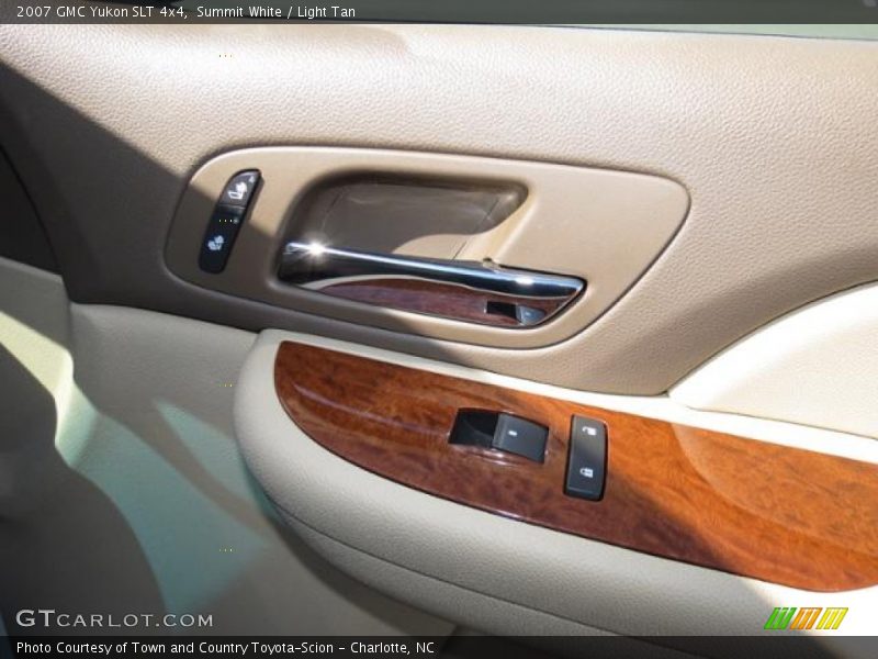 Summit White / Light Tan 2007 GMC Yukon SLT 4x4