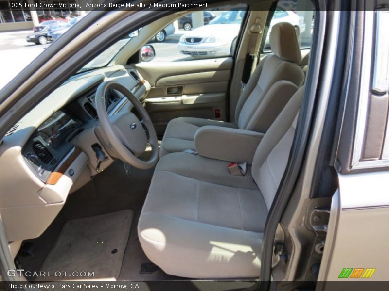 Front Seat of 2005 Crown Victoria 