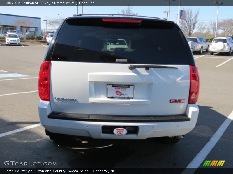 Summit White / Light Tan 2007 GMC Yukon SLT 4x4